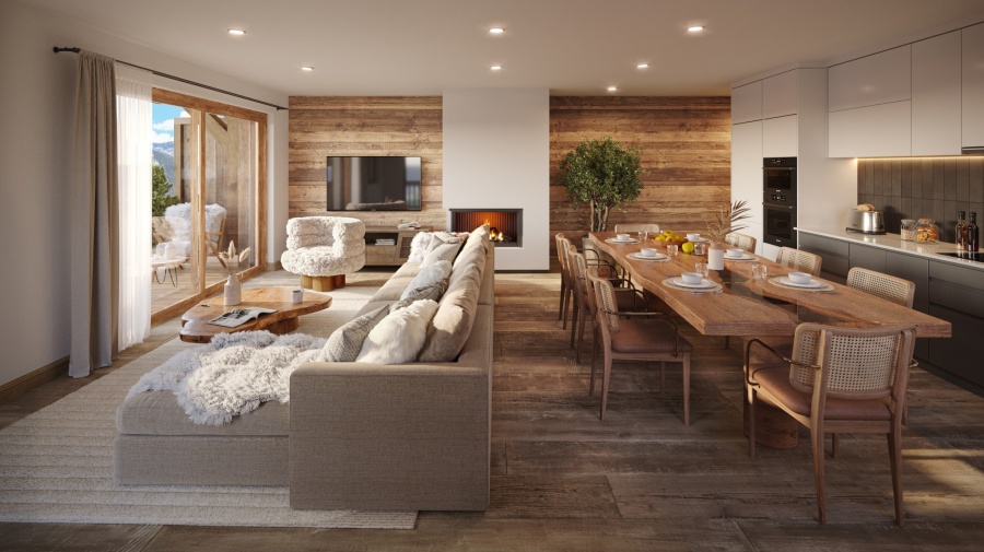 Les Chalets Alpins Appartement neuf 4 pièces
